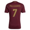 Officiële Voetbalshirt + Korte Broek AS Roma Pellegrini 7 Thuis 2024-25 - Kids